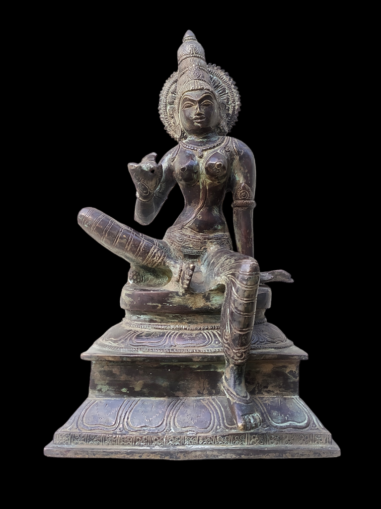 Parvati - Indian Goddess of Fertility, Love & Devotion. Height 30 cm