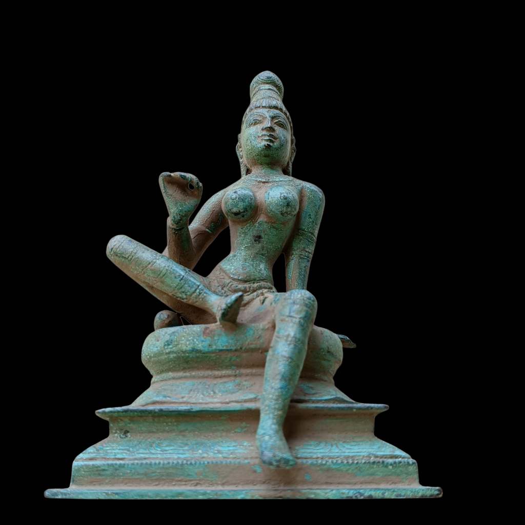 Divine Parvati - Indian Goddess of Fertility, Love & Devotion. Height 22 cm