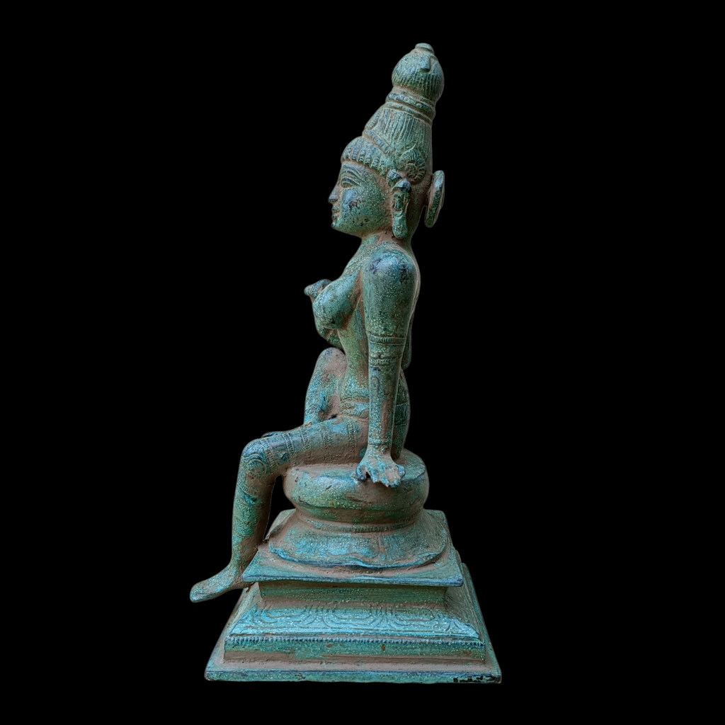 Divine Parvati - Indian Goddess of Fertility, Love & Devotion. Height 22 cm