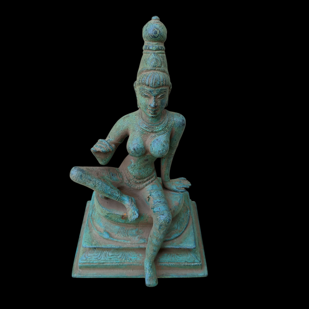 Divine Parvati - Indian Goddess of Fertility, Love & Devotion. Height 22 cm