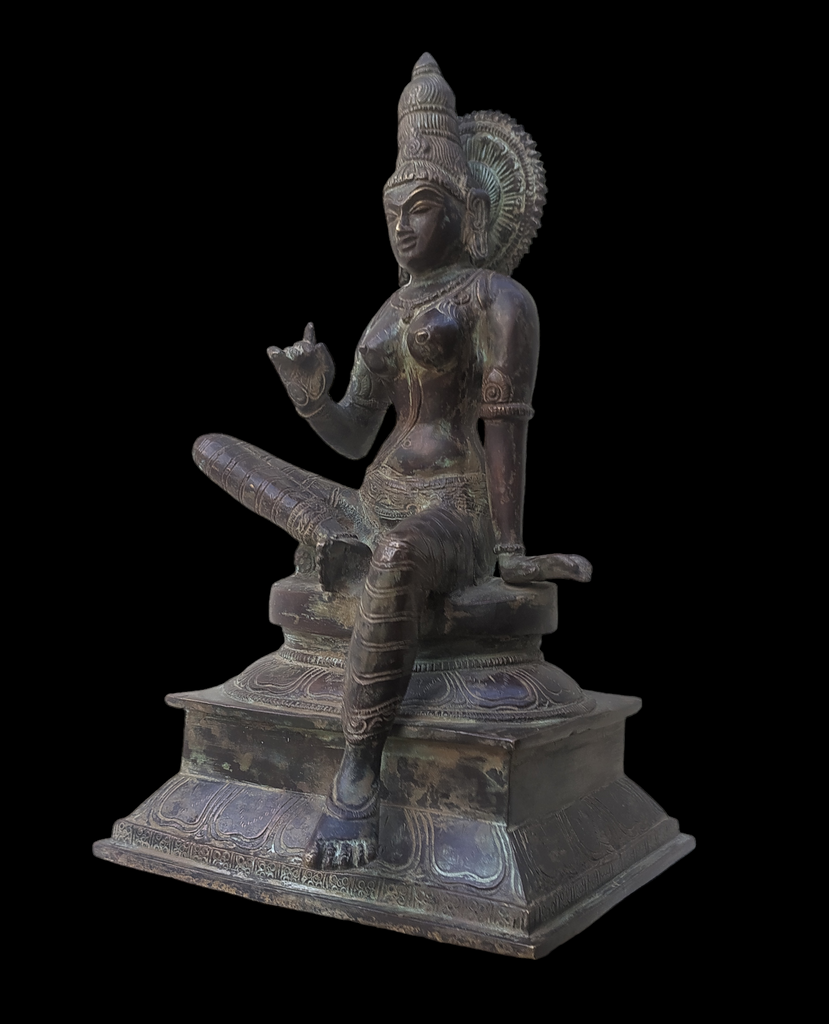 Parvati - Indian Goddess of Fertility, Love & Devotion. Height 30 cm