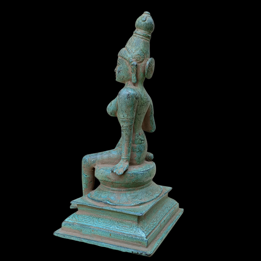Divine Parvati - Indian Goddess of Fertility, Love & Devotion. Height 22 cm