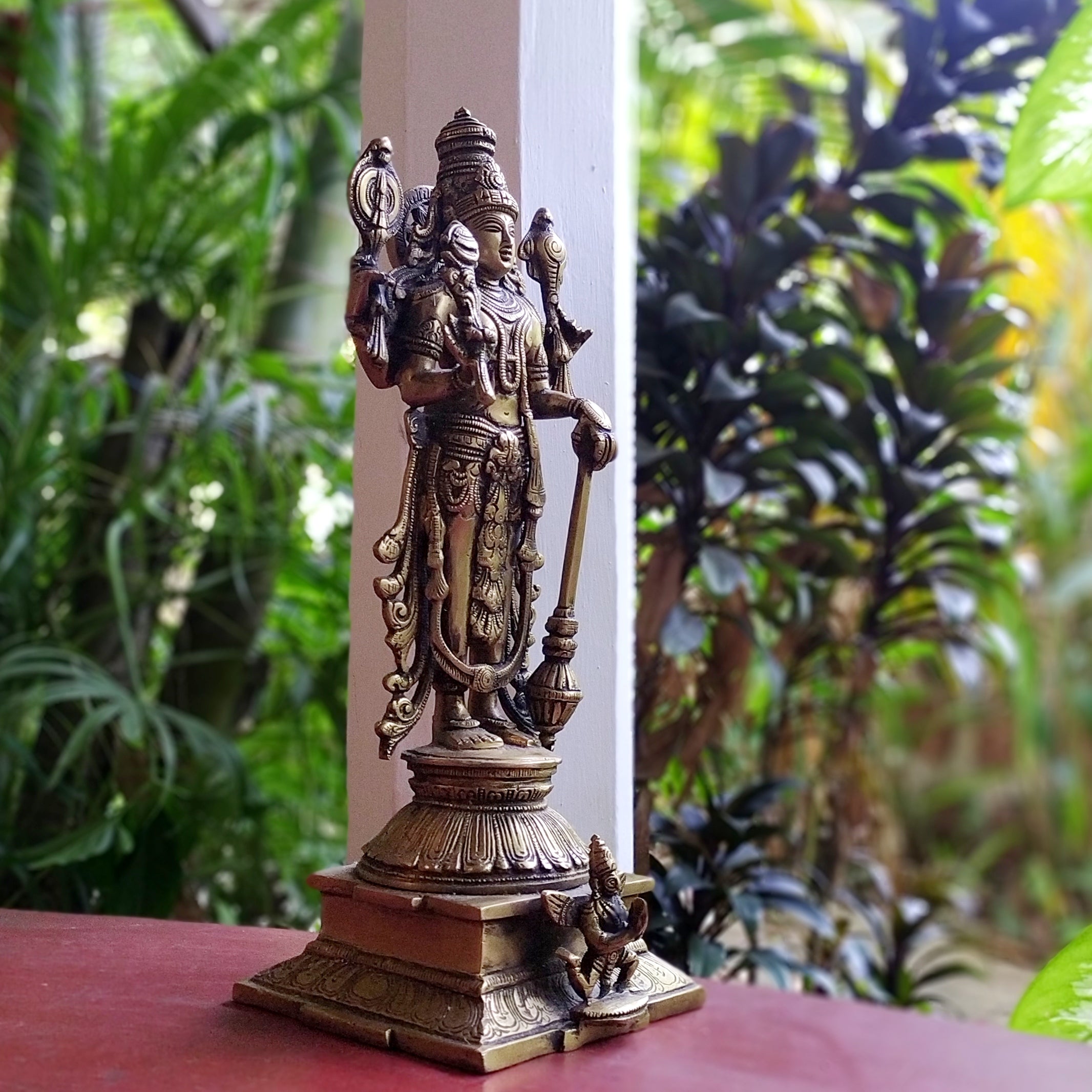 Tall Brass Sculpture - Brass - Home All